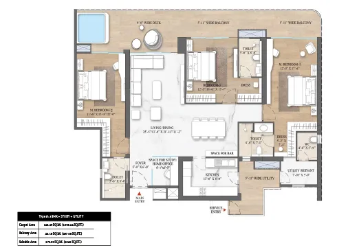 smartworld nature's court manesar gurgaon floor plan